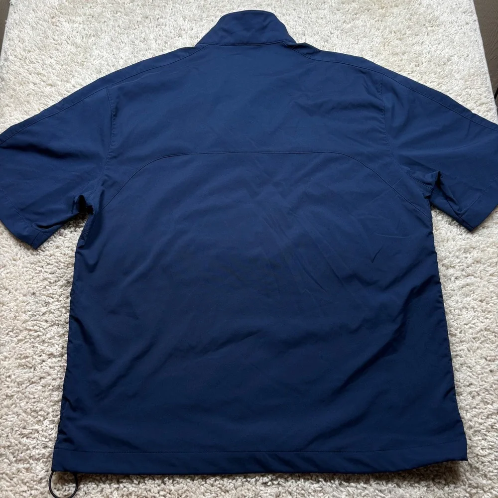 Nike Los Angeles Chargers Quarter Zip Pullover Mens Medium Navy Blue NFL Dri-Fit